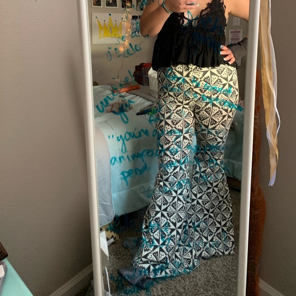 Free People Graphic Flares sz 31 - Picture 2 of 2